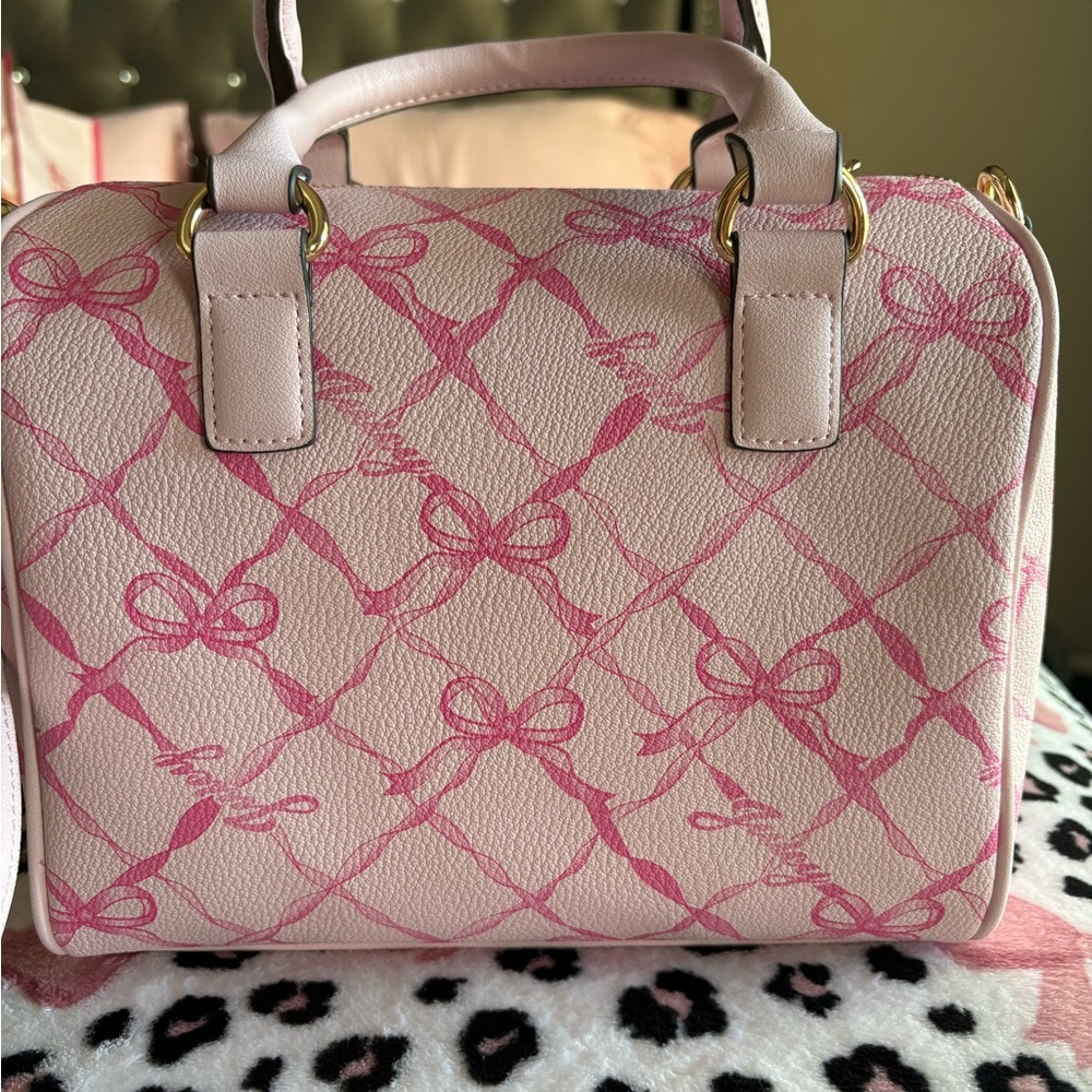 Juicy couture Pink Bow Patterned Women's Handbag